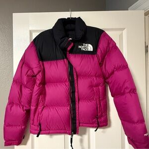 The North Face Black and Pink Jacket